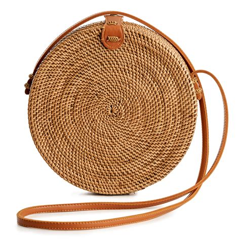 rattan handbags for women.